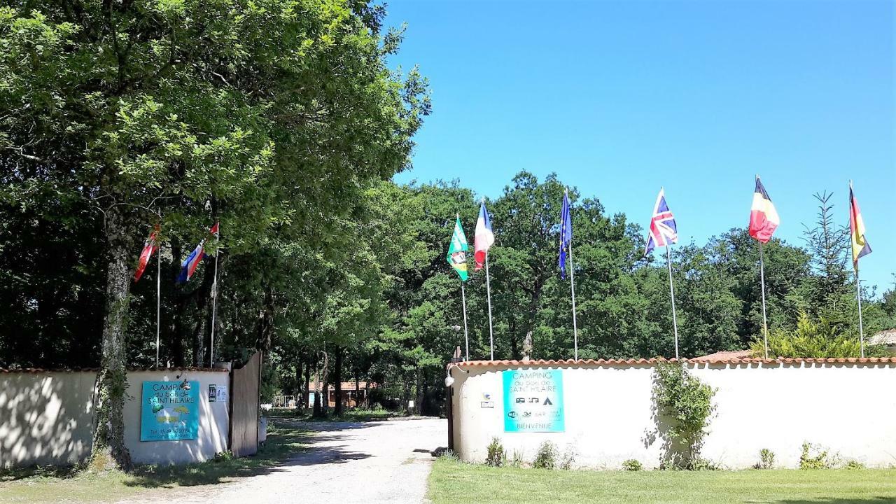 Camping Bois De St Hilaire Chalandray Exteriér fotografie